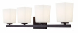 Hartley 4 Light Vanity Light by Canarm - IVL472A04BN