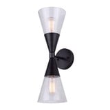 Lillian 2 Light Wall Sconce by Canarm - IWF1101A02