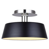 Jessa 36W LED 12.75 Inch Wide Flush Mount by Canarm Inc - LFM263A13BKN