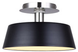 Jessa 36W LED 12.75 Inch Wide Flush Mount by Canarm Inc - LFM263A13BKN