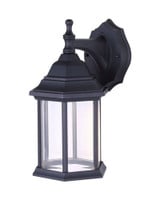 9W 1 LED Outdoor Wall Lantern 12 Inch Wide by Canarm - LOL336