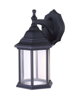 9W 1 LED Outdoor Wall Lantern 12 Inch Wide by Canarm - LOL336