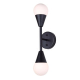 Arlowe 2 Light Wall Sconce by Canarm - IWF1125A02BK9