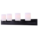 Hampton 4 Light Vanity Light by Canarm - IVL370A04BK