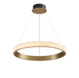 Italy 32W LED Pendant 34 Inch Tall and 9 Inch Wide by LumPure - FD2268-1M