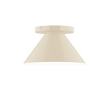 Axis 1 Light 8 Inch Wide Cone Flush Mount by Montclair Light Works - FMD421