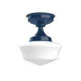 Schoolhouse 1 Light 12 Inch Wide Flush Mount by Montclair Light Works - FMA021
