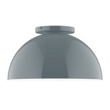 Axis 1 Light 12 Inch Wide Dome Flush Mount by Montclair Light Works - FMD432