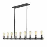 Kirkland 9 Light Island/Billiard 20 Inch Wide by 24.5 Inch High by Z-Lite - 472L