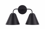 Loft Lantern 2 Light Vanity Light by Brio - LL802