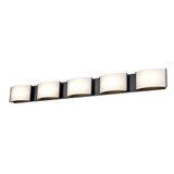 Candleguard 5 Light Bath Vanity 4.25 Inch Tall and 38.5 Inch Wide by DVI - DVP17155