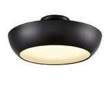 Antares 24W 1 LED Semi Flush Mount 6 Inch Tall and 16 Inch Wide by DVI - DVP0612