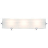 Zurich 3 Light Bath Vanity 6.25 Inch Tall and 25.25 Inch Wide by DVI - DVP14543