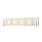 Geneva 4 Light Bath Vanity 5.75 Inch Tall and 30 Inch Wide by DVI - DVP14844