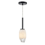 Javelin 1 Light Mini Pendant 13.75 Inch Tall and 4.5 Inch Wide by DVI - DVP33221
