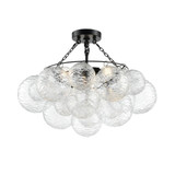 Comet 3 Light Semi Flush Mount 15.75 Inch Tall and 24.5 Inch Wide by DVI - DVP32813