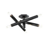 Kestrel 6 Light Semi Flush Mount 6.5 Inch Tall and 16 Inch Wide by DVI - DVP30613