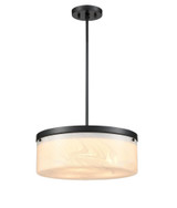 Bessemer 3 Light Pendant 6 Inch Tall and 16 Inch Wide by DVI - DVP32105