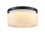 Bessemer 3 Light Flush Mount 6 Inch Tall and 12 Inch Wide by DVI - DVP32128