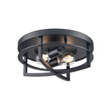 Five Points 2 Light Outdoor Flush Mount 5.5 Inch X 12.75 Inch Wide by DVI - DVP29974