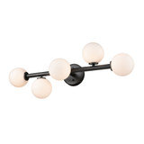 Alouette 5 Light Bath Vanity 11.5 Inch Tall and 30 Inch Wide by DVI - DVP34543