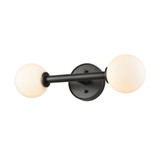 Alouette 2 Light Bath Vanity 5 Inch Tall and 18 Inch Wide by DVI - DVP34599