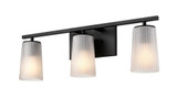 Luca 3 Light Bath Vanity 7.75 Inch Tall and 23.75 Inch Wide by DVI - DVP31343