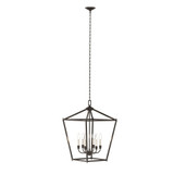 Lundy'S Lane 6 Light Foyer 26 Inch Tall and 16.75 Inch Wide by DVI - DVP30148
