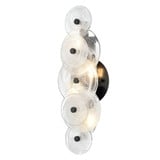 Carousel 4 Light Wall Sconce 17.75 Inch Tall and 6.25 Inch Wide by DVI - DVP36501