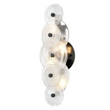 Carousel 4 Light Wall Sconce 17.75 Inch Tall and 6.25 Inch Wide by DVI - DVP36501