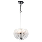 Carousel 3 Light Mini Pendant 6.75 Inch Tall and 11.25 Inch Wide by DVI - DVP36519