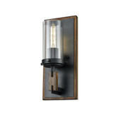 Okanagan 1 Light Wall Sconce 13 Inch Tall and 5.5 Inch Wide by DVI - DVP38601