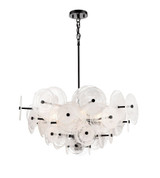 Carousel 4 Light Pendant 14.5 Inch Tall and 28.25 Inch Wide by DVI - DVP36525