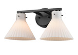 Dorset 2 Light Bath Vanity 9.5 Inch Tall and 17 Inch Wide by DVI - DVP37222