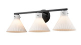Dorset 3 Light Bath Vanity 9.5 Inch Tall and 26.5 Inch Wide by DVI - DVP37243