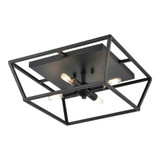 Cabot Trail 4 Light 14.75 Inch Wide Semi Flush Mount by DVI - DVP43811