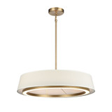Celene 39.99W LED Pendant 5.5 Inch Tall and 24 Inch Wide by DVI - DVP41024