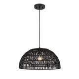 Lac Du Bonnet 1 Light Pendant 8.5 Inch Tall and 17.75 Inch Wide by DVI - DVP44208
