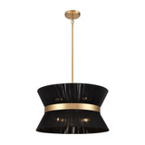 Ellesmere 6 Light Pendant 12 Inch Tall and 22.5 Inch Wide by DVI - DVP43605