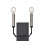 Olivia 2 Light Wall Sconce 10 Inch Tall and 7.25 Inch Wide by DVI - DVP44099
