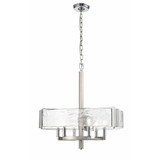 Georgian Bay 6 Light Chandelier 25.75 Inch Tall and 26 Inch Wide by DVI - DVP42926