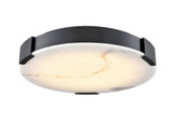 Petra 24W 1 LED Flush Mount 2.75 Inch Tall and 12 Inch Wide by DVI - DVP42038