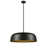 Tuque 24W 1 LED Pendant 5.5 Inch Tall and 20 Inch Wide by DVI - DVP40905