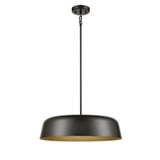 Tuque 24W 1 LED Pendant 8.5 Inch Tall and 26 Inch Wide by DVI - DVP40924
