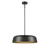 Tuque 24W 1 LED Pendant 8.5 Inch Tall and 26 Inch Wide by DVI - DVP40924