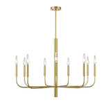 Olivia 9 Light Oversized Chandelier by DVI - DVP44029