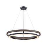 Cybele 31.98W LED Pendant 2.5 Inch Tall and 24 Inch Wide by DVI - DVP40848