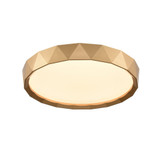 Dawson 5CCT LED Flush Mount 2.8 Inch Tall and 15.25 Inch Wide by DVI - DVP44138-5CCT