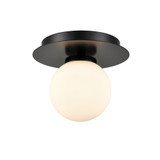 Atwood 1 Light Flush Mount 5 Inch Tall and 6.25 Inch Wide by DVI - DVP45032