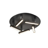 Gammahydrae 24W LED Flush Mount 7 Inch Tall and 14.25 Inch Wide by DVI - DVP44753